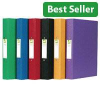 Esselte G85 Oxford Recorder Binders - 8cm Spine Protocol Binders (Pack Of 6, Green)