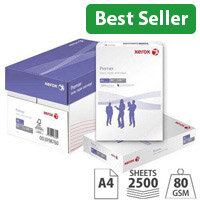 Xerox Premier A4 Printer Paper - 80gsm White - Box of 5 Reams (003R91720)