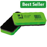 QConnect Drywipe Whiteboard Eraser Washable - Pack of 1 - KF01972