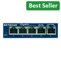 NETGEAR GS105 - 5-Port Gigabit Desktop Switch