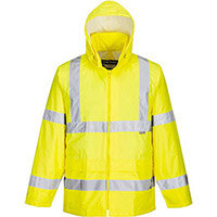 Portwest H440 Hi-Vis Rain Jacket Yellow XXL