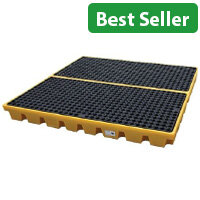 Pe Sump Flooring For 4 Drums HxWxD 150x1600x1600mm Capacity 240L