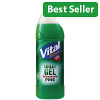 Vital Fresh Pack of 12 Toilet Gel Pine 750ml WX00212