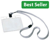 Name Badge and Textile Necklace 10 Pack 8006748