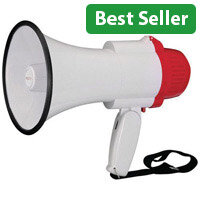 Mini megaphone with folding handle - 10W