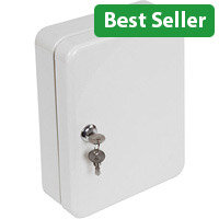 Phoenix 48 Hook Key Box KC0027K with Key Lock Grey