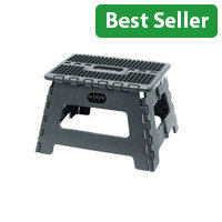 Fold-Flat Plastic Step Stool
