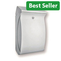 Compact Weather‑Resistant Plastic Post Box with Front Opening W271xH419xD129mm