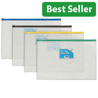 Sundry A4 Zip Bag Pack of 12 300500