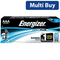 Energizer Max Plus AAA Batteries Pack of 20 E301322900
