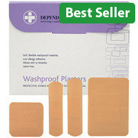 Reliance Medical Dependaplast Washproof Plasters Pack of 100 536