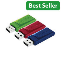 Verbatim Store 'n' Go Pack of 3 USB 2.0 Flash Drive 16GB Portable Data Storage