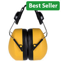 Portwest PW42 ClipOn Ear Muffs EN352 Yellow