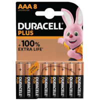 Duracell Plus AAA Batteries - 8-Pack, High Performance Alkaline