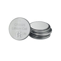 Verbatim CR2025 3V Lithium Battery - Pack of 4, High-Quality Power - 49532