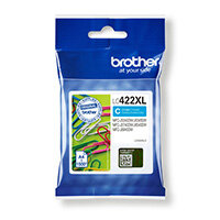 Brother LC-422XLC ink cartridge 1 pc Original Cyan