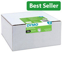 Dymo 2093093 Large Address Labels - 36mm x 89mm, 12-Roll Value Pack