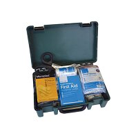 HSA Workplace & Home Safety First Aid Kit 1-10 Person in Standard Wall Mountable Box - HS1A Compliant with Irish Health & Safety Authority Standards