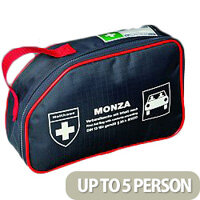 Monza First Aid Kit Car Bag DIN – High Quality, HSA Compliant for PSV Irish Taxi First Aid Kit, Suitable For Motor Environments, Durable, Compact, Zipped, Well-Stocked & Medium Size For 1-5 People (F30801) Monza First Aid Kit Car Bag DIN – High Quality, HSA Compliant for PSV Irish Taxi First Aid Kit, Suitable For Motor Environments, Durable, Compact, Zipped, Well-Stocked & Medium Size For 1-5 People (F30801)