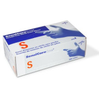 SensiCare Ice Nitrile Gloves Powder Free Box of 200 Size Small SensiCare Ice Nitrile Gloves Powder Free Box of 200 Size Small