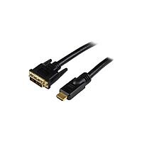 StarTech 7m HDMI to DVI-D Cable M/M 1 x HDMI Male Digital Audio/Video 1 x DVI-D Male Digital Video Gold Plated Connector Black HDDVIMM7M