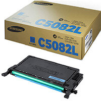 Samsung CLT-C5082L Cyan High Yield Toner Cartridge SU055A Samsung CLT-C5082L Cyan High Yield Toner Cartridge SU055A