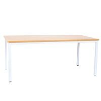 Rectangular Pre School Table White Frame 1200x600x500mm #PSD Rectangular Pre School Table White Frame 1200x600x500mm #PSD