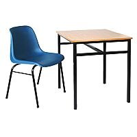 Single Student Table Suitable For Classrooms, Lecture Halls, Education Centers & More. 600mm x 450mm x 760mm. Includes Tie Bars For Reinforcement. #SSD Single Student Table Suitable For Classrooms, Lecture Halls, Education Centers & More. 600mm x 450mm x 760mm. Includes Tie Bars For Reinforcement. #SSD
