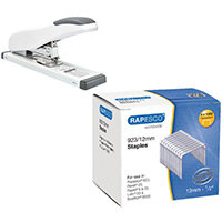 Rapesco ECO HD-100 HD Stapler FOC Rapesco 923 Series Staples P4000 12mm HT810929 Rapesco ECO HD-100 HD Stapler FOC Rapesco 923 Series Staples P4000 12mm HT810929