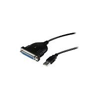 StarTech Parallel printer adapter USB DB25 parallel 6 ft 1 x Type A Male USB 1 x DB-25 Female Parallel StarTech Parallel printer adapter USB DB25 parallel 6 ft 1 x Type A Male USB 1 x DB-25 Female Parallel