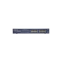 Netgear ProSafe JGS516 16 Ports Ethernet Switch 16 x Gigabit Ethernet Network 2 Layer Supported Rack-mountable