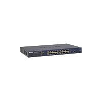 Netgear ProSafe GS724T 24 Ports Manageable Ethernet Switch 2 Layer Supported Desktop Rack-mountable