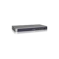 Netgear ProSafe XS708T 8 Ports Manageable Ethernet Switch 8 Network 2 Expansion Slot Modular Twisted Pair Optical Fiber 3 Layer Supported Rack-mountable Netgear ProSafe XS708T 8 Ports Manageable Ethernet Switch 8 Network 2 Expansion Slot Modular Twisted Pair Optical Fiber 3 Layer Supported Rack-mountable