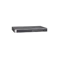 Netgear ProSafe Plus XS708E 8 Ports Manageable Ethernet Switch 8 Network Modular Twisted Pair Optical Fiber 2 Layer Supported 1U High Rack-mountable Desktop Netgear ProSafe Plus XS708E 8 Ports Manageable Ethernet Switch 8 Network Modular Twisted Pair Optical Fiber 2 Layer Supported 1U High Rack-mountable Desktop