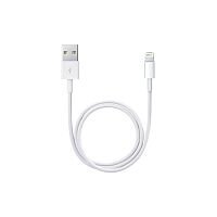 Apple Lightning/USB Data Transfer Cable for iPad iPod iPhone 50 cm 1 x Lightning Male Proprietary Connector 1 x Type A Male USB White