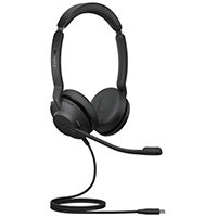 Jabra Evolve2 30, MS Stereo, Headset, Head-band, Office/Call center, Black, Binaural, Answer/end call, Mute, Play/Pause, Track <, Track >, Volume +, Volume - Jabra Evolve2 30, MS Stereo, Headset, Head-band, Office/Call center, Black, Binaural, Answer/end call, Mute, Play/Pause, Track <, Track >, Volume +, Volume -