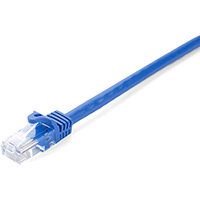 V7 CAT6 Ethernet UTP 02M Blue, 2 m, Cat6, U/UTP (UTP), RJ-45, RJ-45