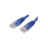 StarTech 2 ft Blue Molded Cat5e UTP Patch Cable Category 5e 2 ft 1 x RJ-45 Male 1 x RJ-45 Male Blue StarTech 2 ft Blue Molded Cat5e UTP Patch Cable Category 5e 2 ft 1 x RJ-45 Male 1 x RJ-45 Male Blue