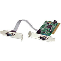 StarTech.com 2 Port PCI Low Profile RS232 Serial Adapter Card with 16550 UART, PCI, Serial, RS-232, Green, 6548788 h, CE, UL, FCC, TAA, REACH StarTech.com 2 Port PCI Low Profile RS232 Serial Adapter Card with 16550 UART, PCI, Serial, RS-232, Green, 6548788 h, CE, UL, FCC, TAA, REACH