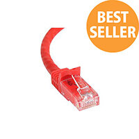 StarTech 100 ft Red Snagless Cat6 UTP Patch Cable Category 6 100 ft 1 x RJ-45 Male Network 1 x RJ-45 Male Network Red StarTech 100 ft Red Snagless Cat6 UTP Patch Cable Category 6 100 ft 1 x RJ-45 Male Network 1 x RJ-45 Male Network Red