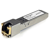 StarTech.com Cisco SFP-GE-T Compatible SFP Transceiver Module - 1000BASE-T, Copper, 1250 Mbit/s, SFP, SFP, 100 m, IEEE 802.3ab StarTech.com Cisco SFP-GE-T Compatible SFP Transceiver Module - 1000BASE-T, Copper, 1250 Mbit/s, SFP, SFP, 100 m, IEEE 802.3ab