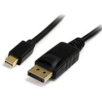 StarTech.com 4m Mini DisplayPort to DisplayPort Adapter Cable - M/M, 4 m, mini DisplayPort, DisplayPort, Male, Male, Black