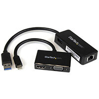 StarTech.com 2-in-1 Surface Pro Adapter Kit, Black, CE, Fcc, 76 g, 141 mm, 166 mm, 28 mm StarTech.com 2-in-1 Surface Pro Adapter Kit, Black, CE, Fcc, 76 g, 141 mm, 166 mm, 28 mm