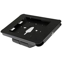 StarTech Secure Tablet Enclosure Stand for iPad Tablet 9.7 Inches - VESA Compatible (100x100mm) - Lockable Anti Thef, Steel Desk or Wall Mount - Steel Construction