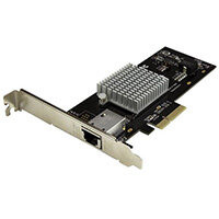 StarTech.com 1-Port 10G Ethernet Network Card - PCI Express - Intel X550-AT Chip, Internal, Wired, PCI Express, Ethernet, 20000 Mbit/s