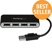 StarTech USB 2.0 Hub 4-Port PC Powered Splitter for Windows, Mac, Linux and Chrome OS, So It's Multi-Platform Compatible. StarTech USB 2.0 Hub 4-Port PC Powered Splitter for Windows, Mac, Linux and Chrome OS, So It's Multi-Platform Compatible.