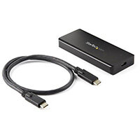 StarTech.com M.2 NVMe PCIe SSD Enclosure - IP67 - USB 3.1 Gen 2 10Gbps, SSD enclosure, M.2, PCI Express 3.0, 10 Gbit/s, USB connectivity, Black