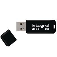 Integral USB Noir 8GB USB 3.0 Memory Stick Black Integral USB Noir 8GB USB 3.0 Memory Stick Black