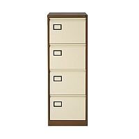 4-Drawer Filing Cabinet Brown & Cream SPECIAL OFFER Jemini By Bisley - Central Lock - 35kg Drawer Capacity - WxHxD: 470mm x 1321mm x 622mm - 5 years warranty 4-Drawer Filing Cabinet Brown & Cream SPECIAL OFFER Jemini By Bisley - Central Lock - 35kg Drawer Capacity - WxHxD: 470mm x 1321mm x 622mm - 5 years warranty