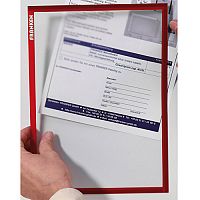 Franken Self-Adhesive Document Holder ValueLine A4 Red ITSA4S 01 Franken Self-Adhesive Document Holder ValueLine A4 Red ITSA4S 01
